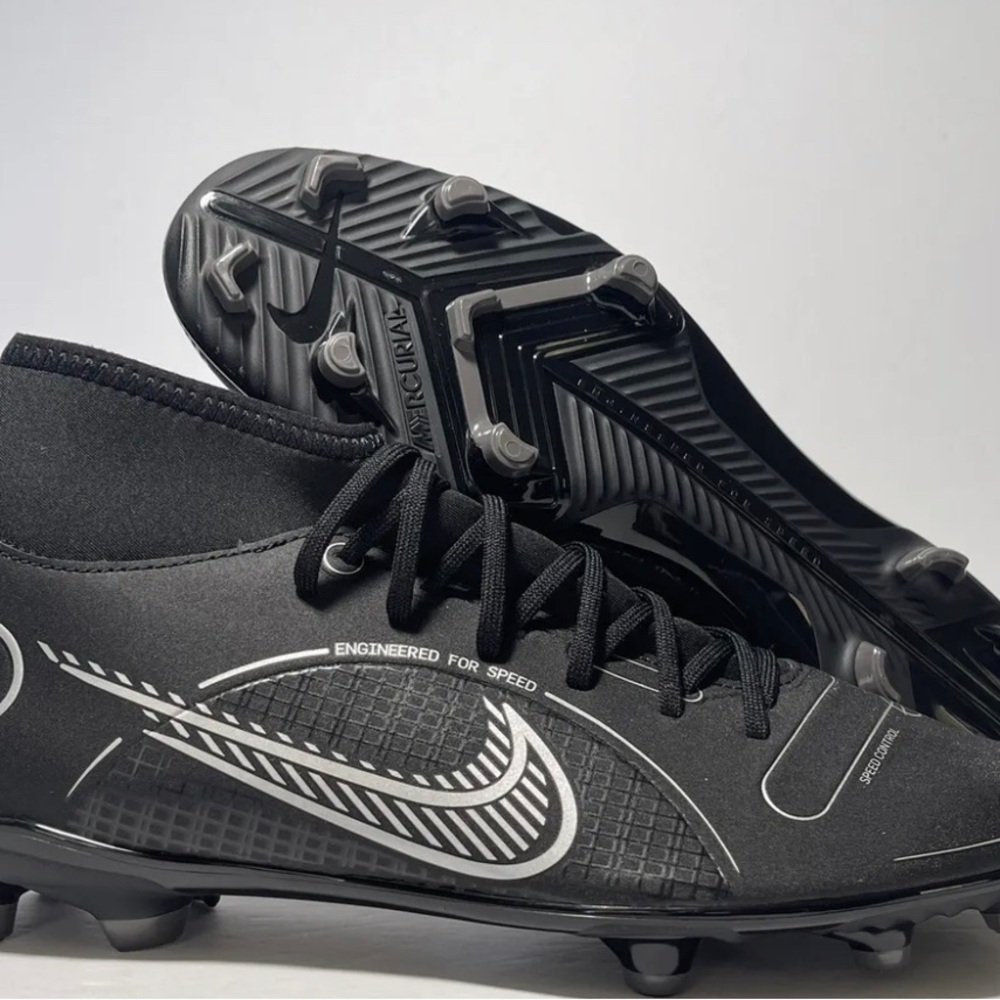 NIKE MERCURIAL SUPERFLY 8 CLUB MG SOCCER CLEATS SIZE 13 BLACK